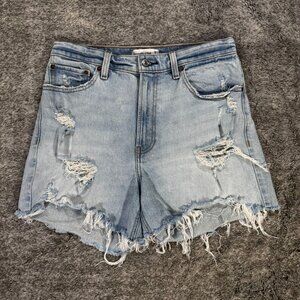 Abercrombie & Fitch High Rise 4" Short Curve Love Sz 8/29